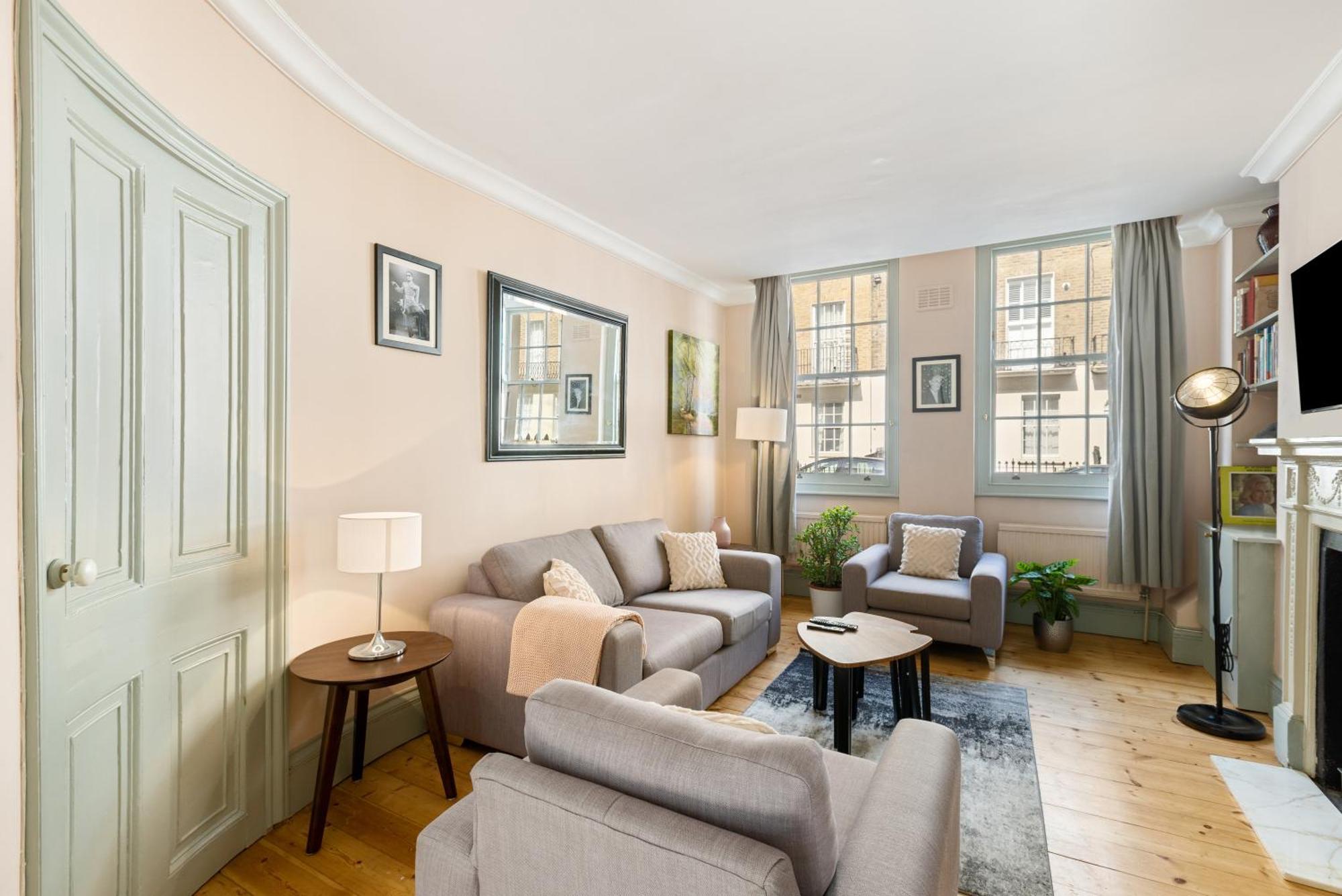 Russell Square Vintage - 2 Cozy Bed Home London Kültér fotó