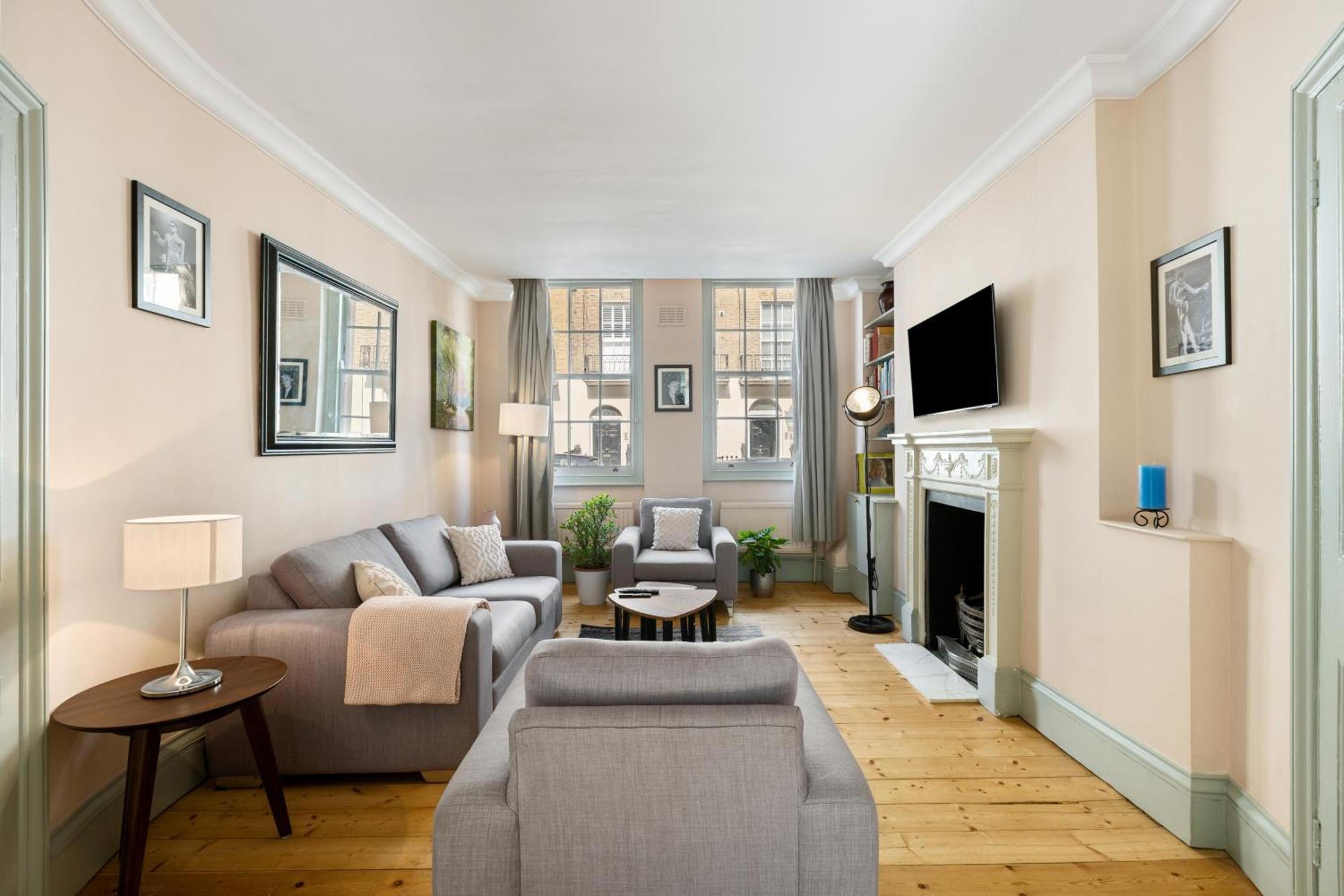 Russell Square Vintage - 2 Cozy Bed Home London Kültér fotó
